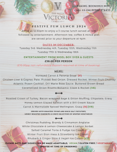 Hotel Victoria Festive Fun Lunch