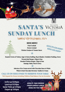 Santa Fun Lunch Hotel Victoria