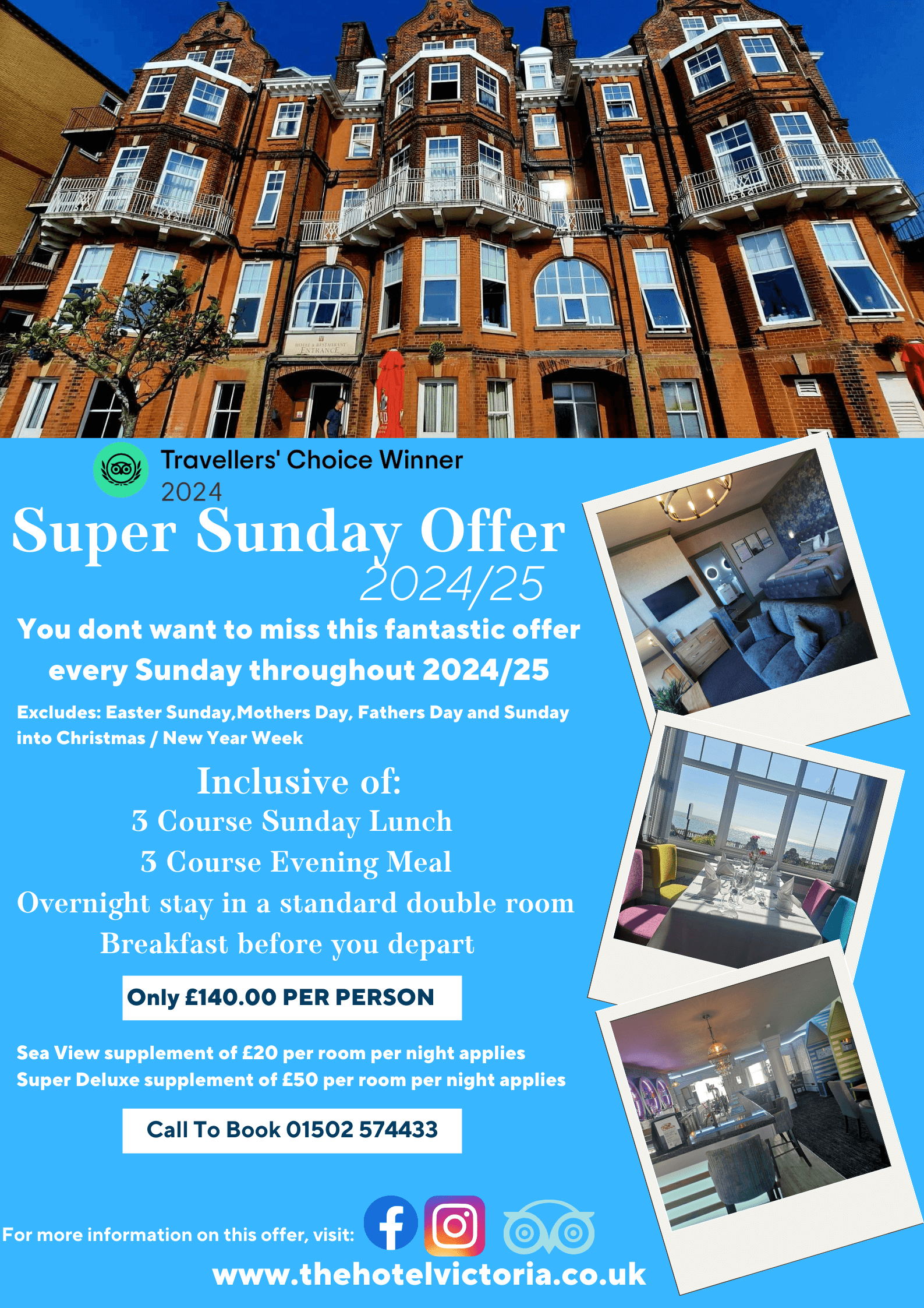 super-sunday-offer-hotel-vic