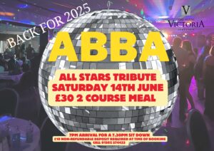 Abba tribute night hotel victoria 2025