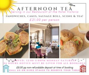 Afternoon tea Hotel Victoria 2025